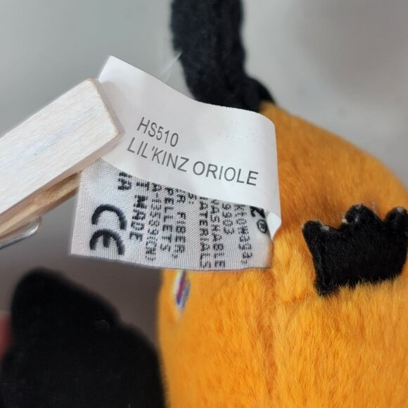Webkinz Lil'Kinz Oriole Bird Plush Orange Baltimore Baseball Ganz No Codes HS510 - Picture 9 of 10
